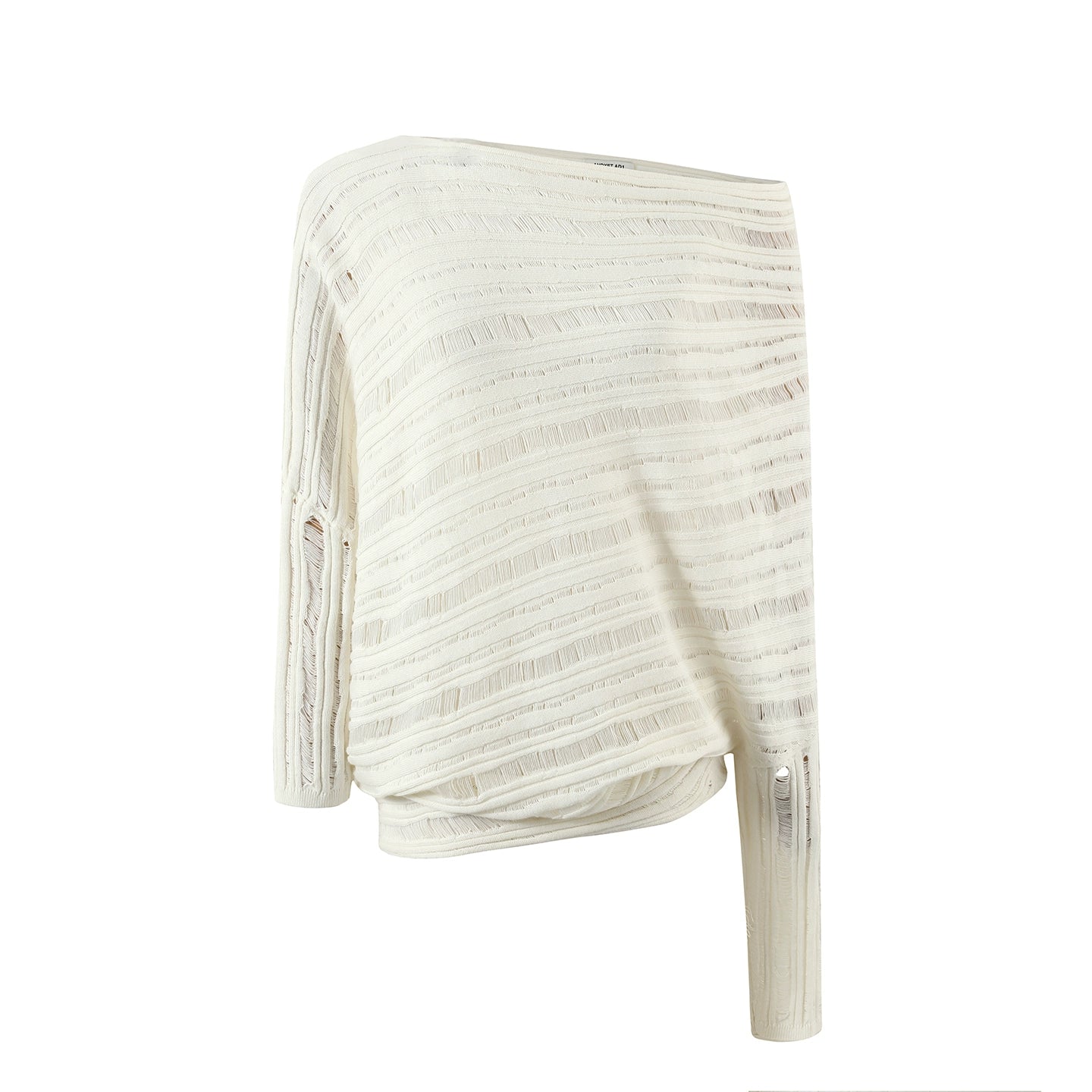 One-Shoulder Knitted Sweater