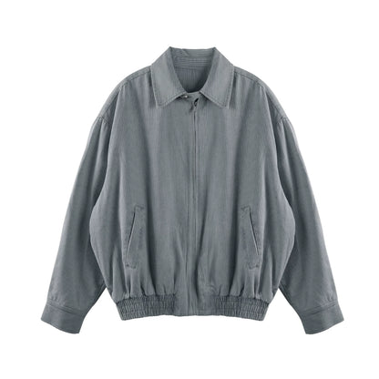 Spring Story Striped Denim Jacket Set-Up