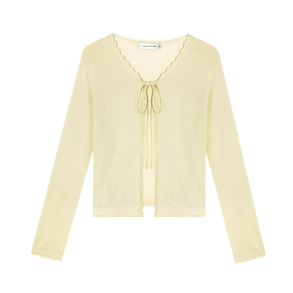 Ice Silk Lace Cardigan