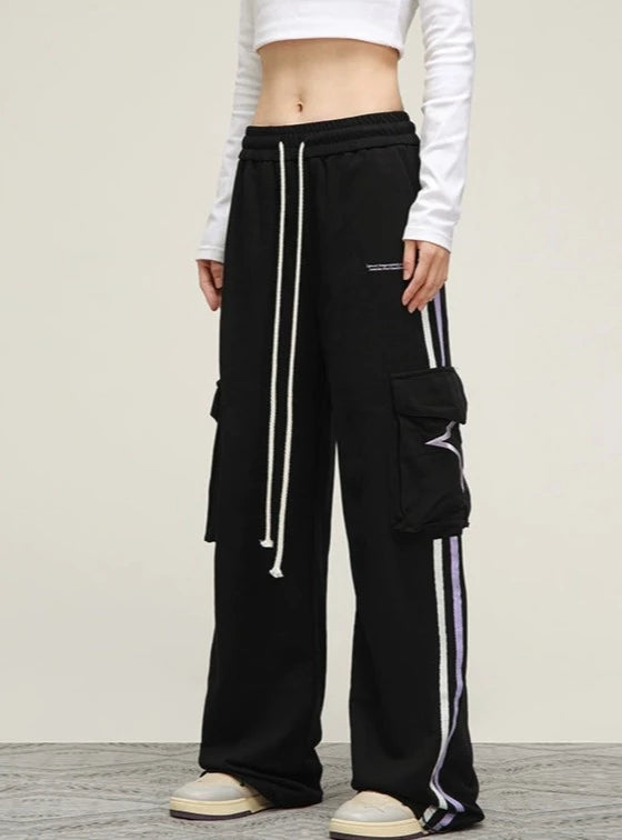 American Straight Leg Loose Casual Pants