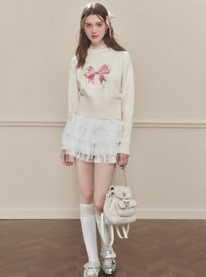 Bow Candy Sweater