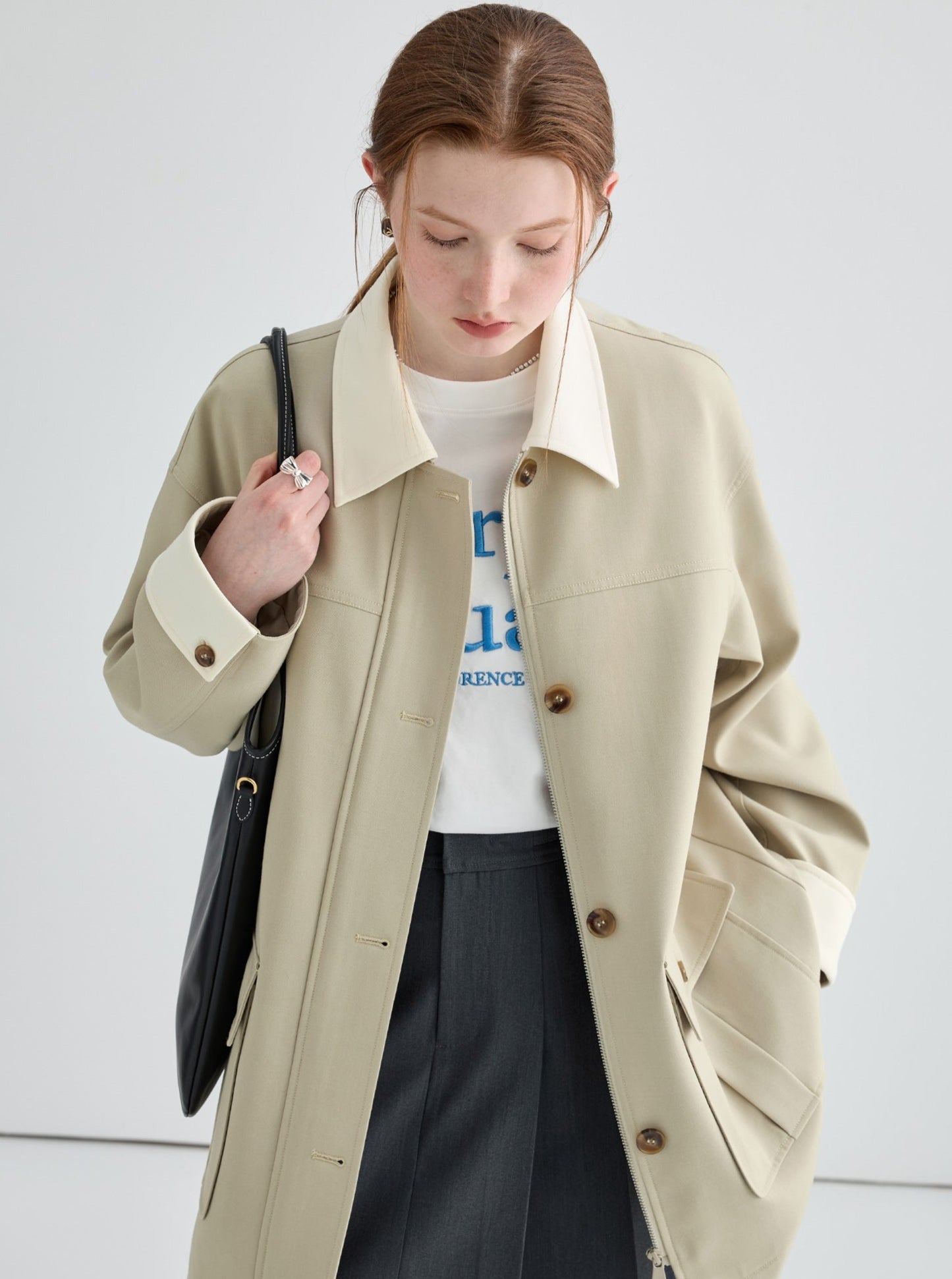 Slimming Style British Style Casual Coat