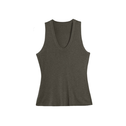 Versatile Wool Sleeveless Base Top