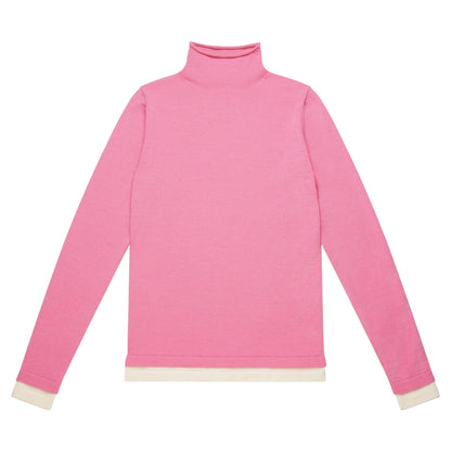 wool bottoming sweater dopamine top