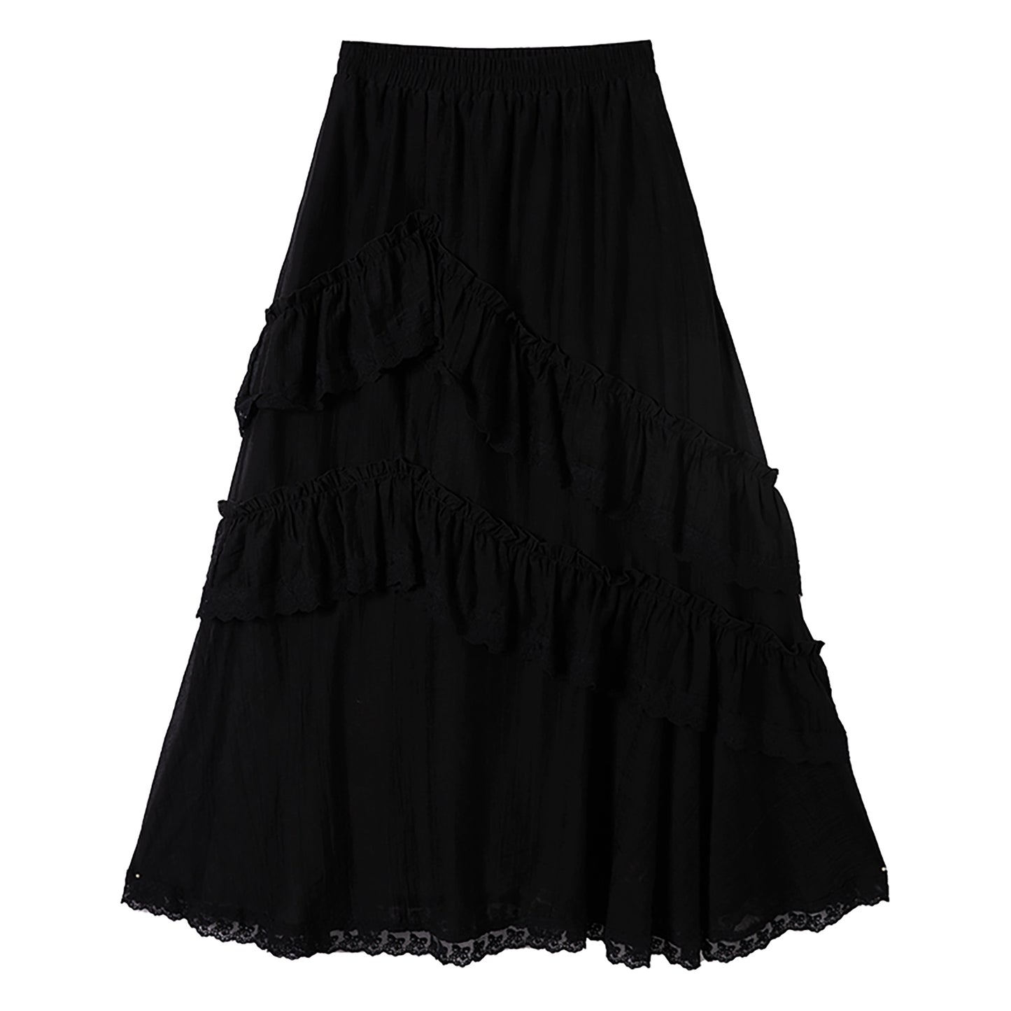 Romantic Lace Maxi Skirt