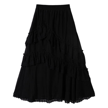 Romantic Lace Maxi Skirt