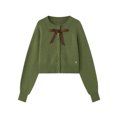 Blueberry Matcha Roll Cardigan