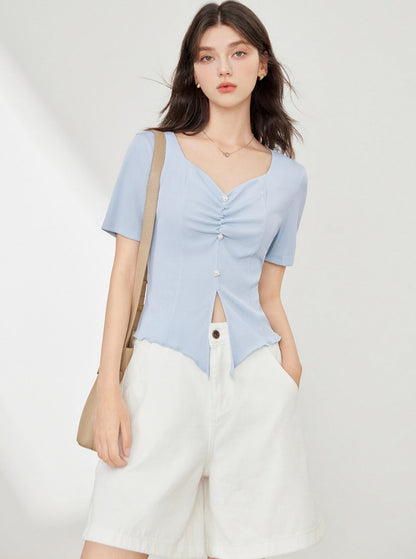 Versatile Temperament Knit Top