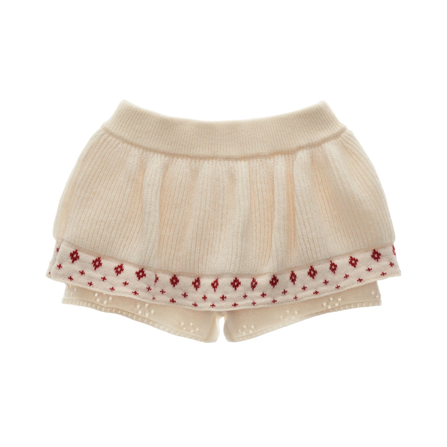 Star Jacquard Sweater Top Set-Up