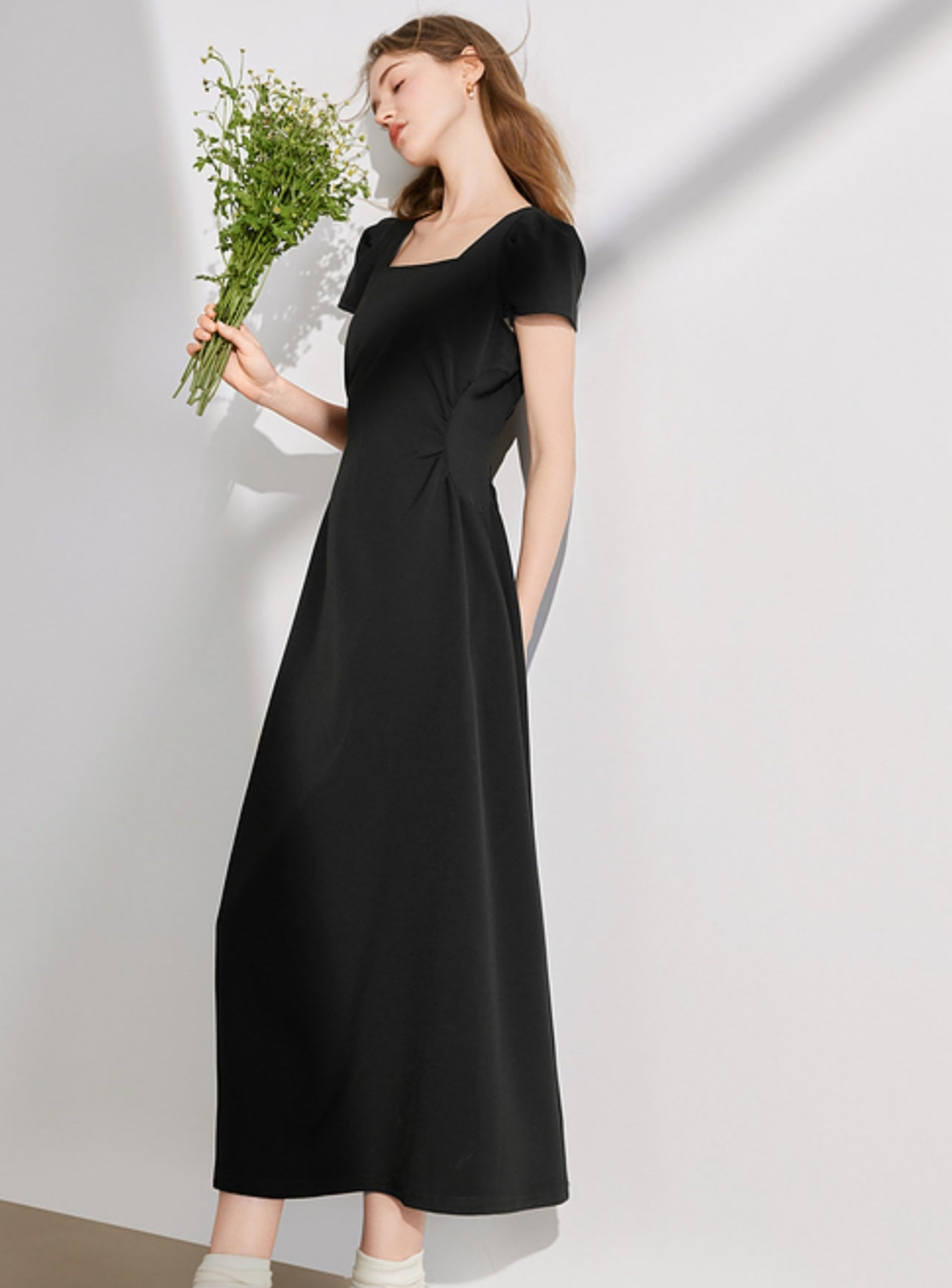 Hepburn Style Waist Dress