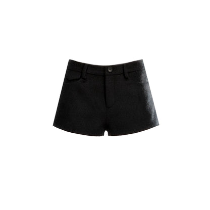 Versatile Tweed A-Line Shorts