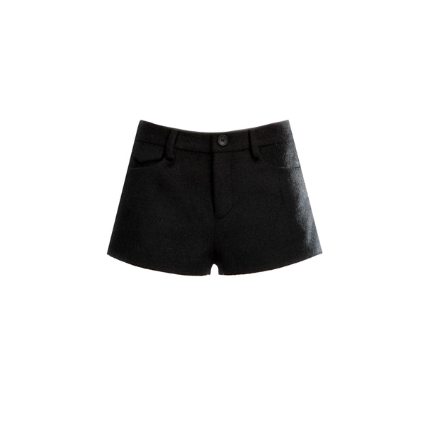 Versatile Tweed A-Line Shorts