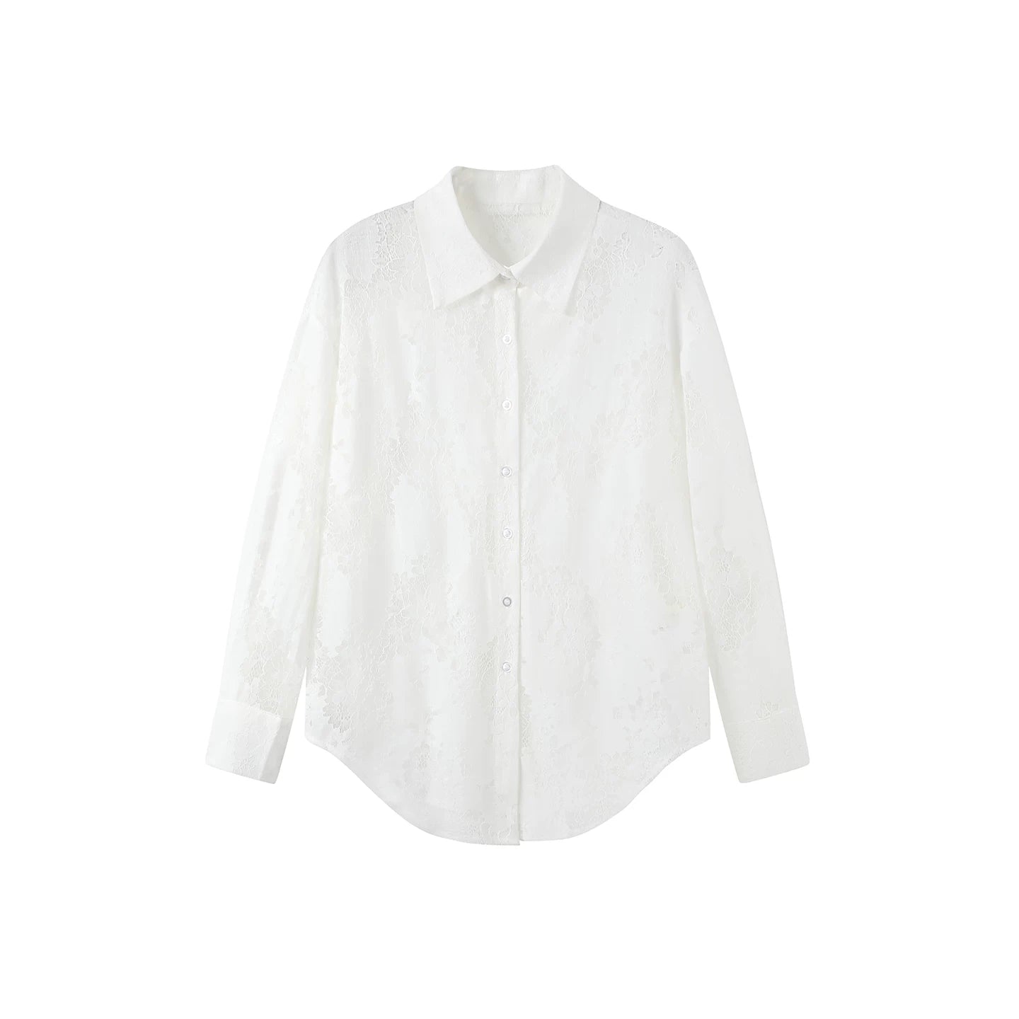 French Love Lace Shirt