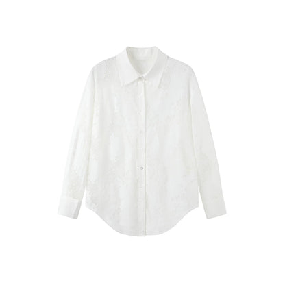 French Love Lace Shirt
