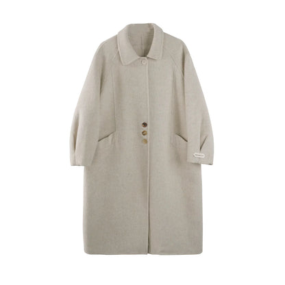 Doll Collar Wool Coat