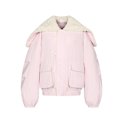 Veste en duvet matelassée élégante 