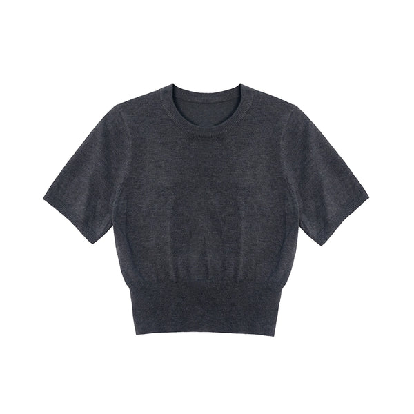 Embroidered Knitted Cardigan Pleated Skirt Set