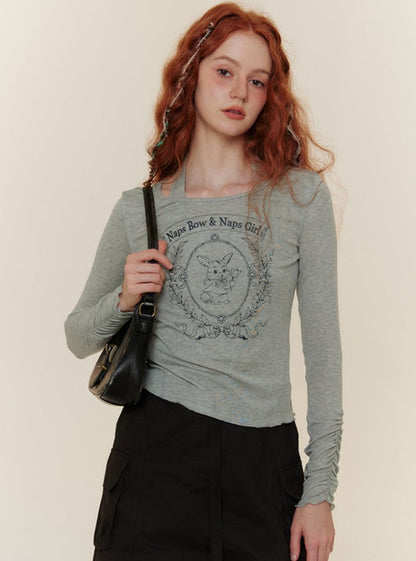 Long Sleeve Thin T-Shirt