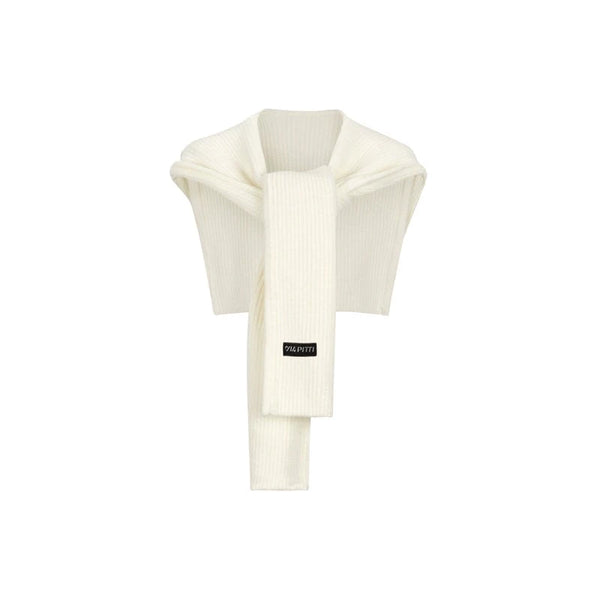 Korean hooded wool shawl