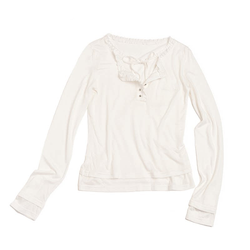 Layered Lace Patchwork Top