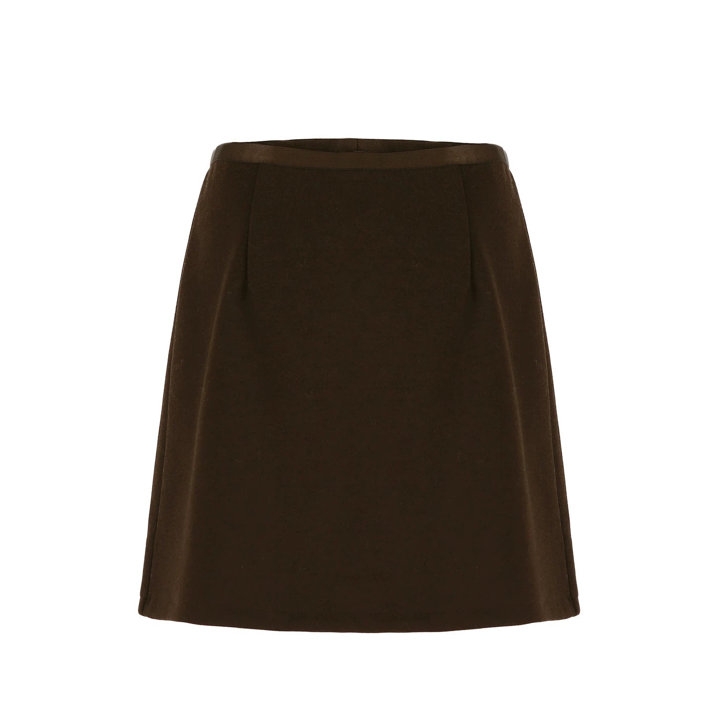 Thickened Knit Patchwork Skirt