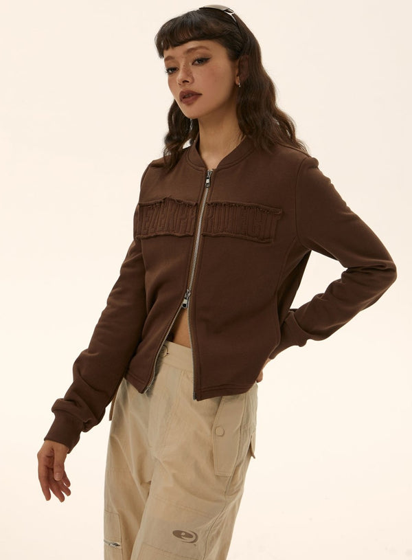 Zipper Babes Cropped Tops