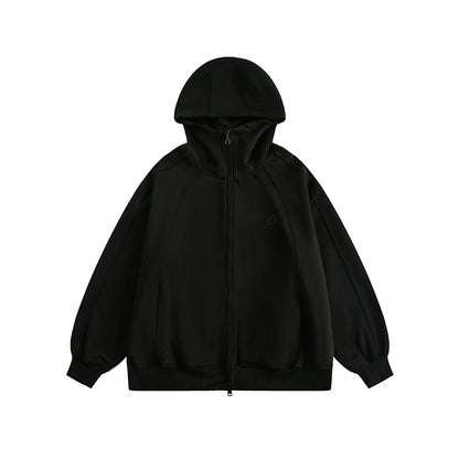 Collaboration Pound Hooded Cardigan Jacket