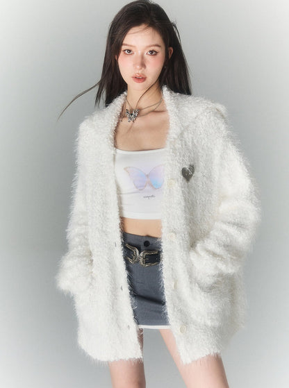 Hairball knit jacket