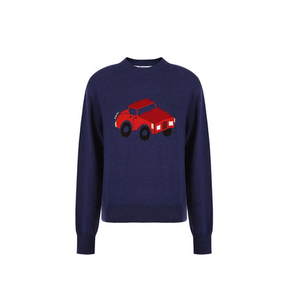 Sheep Wool Jacquard Sweater