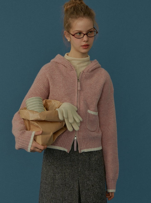 VINTAGE GENTLE STYLE SWEATER COAT