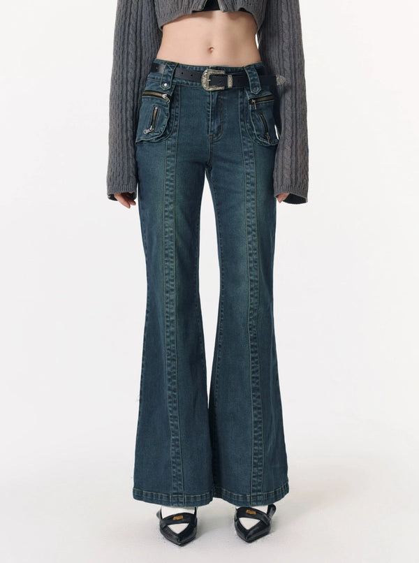 Flared Jeans Pants