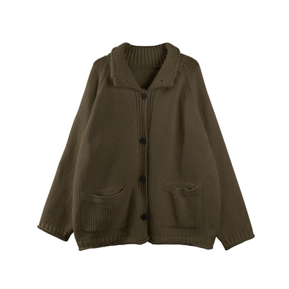 Scandinavian Retro Knit Jacket