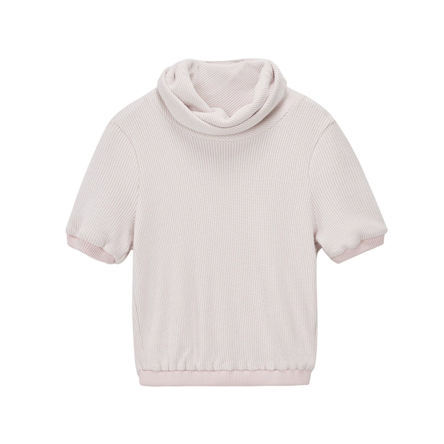 Waist-Cinching Patchwork Sweater