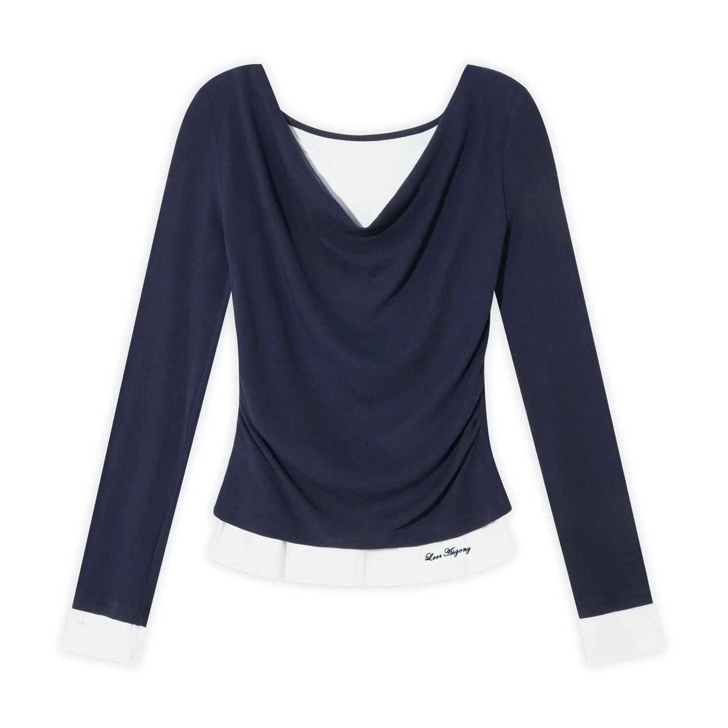 Swing Slim Fit Patchwork T-Shirt