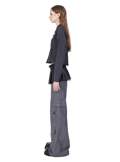 Original Perforated Industry Short Skirt Belt