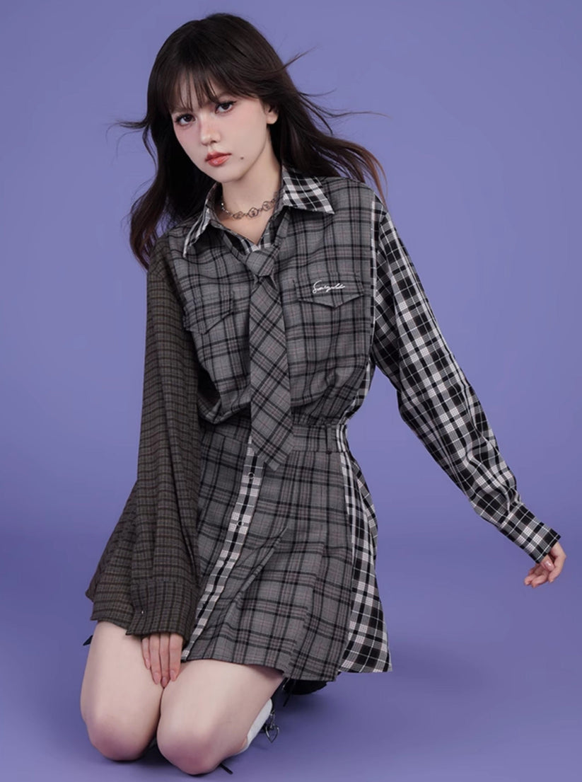 Playful threads shirt dress