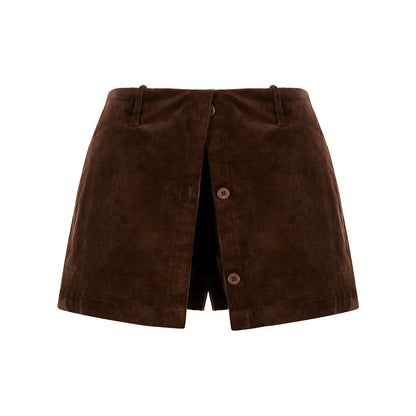 Velvet Striped Culottes