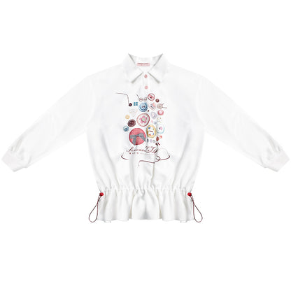 Vintage Buttoned Polo Dress