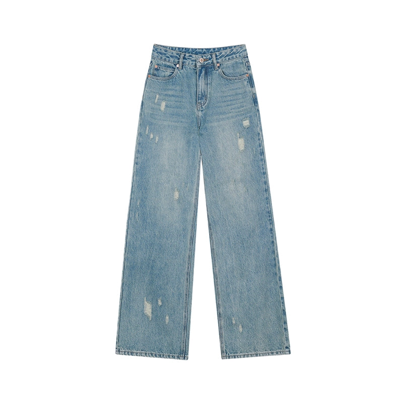 Zerrissene Vintage-Jeans-Hose
