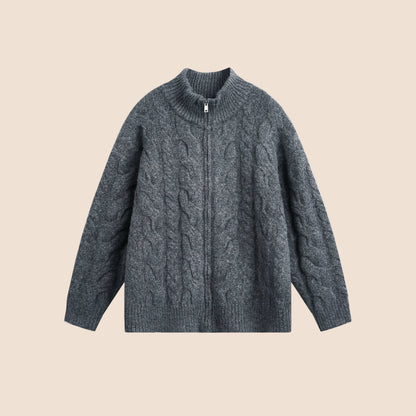 Twisted Knit Cardigan