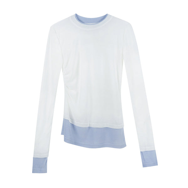 Summer Secrets Blue Layered Sun Shirt Set-Up