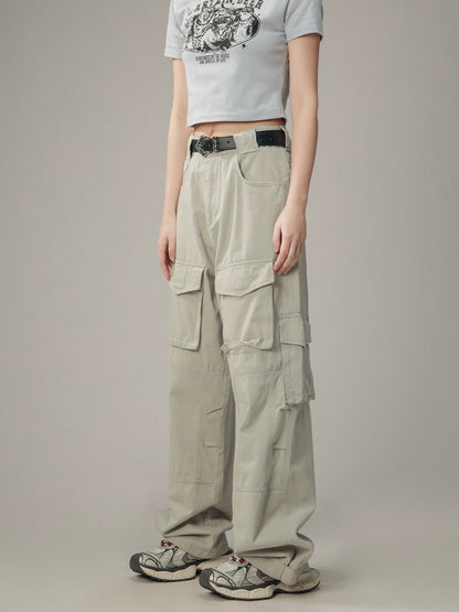 Retro Multi-Pocket Cargo Pants