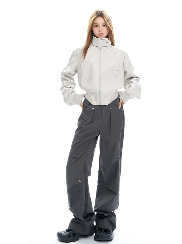 American Low Sized Loose Straight Leg Pants