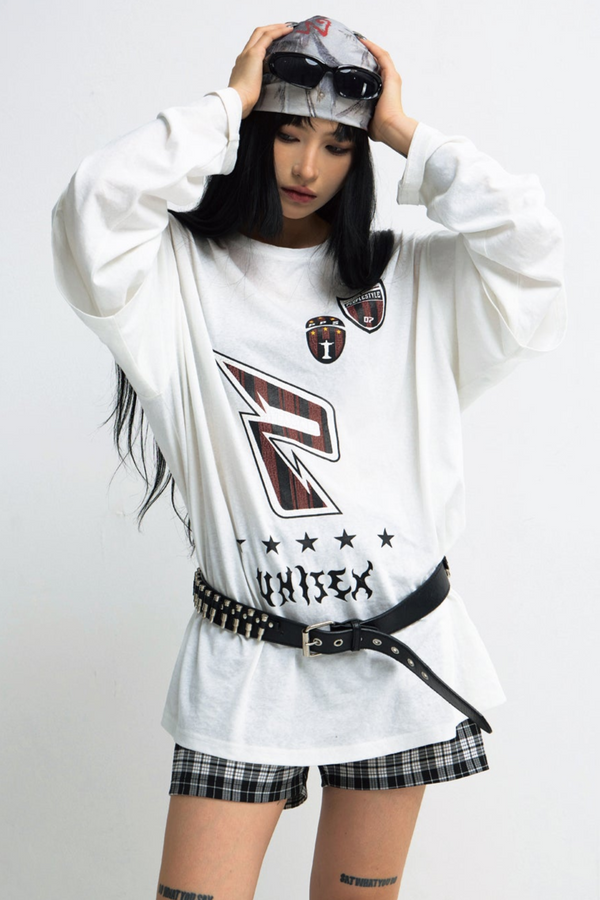 Sportliches schnelltrocknendes lockeres T-Shirt 