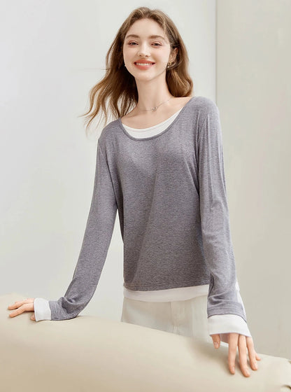 Slimming Versatile Long Sleeve Top