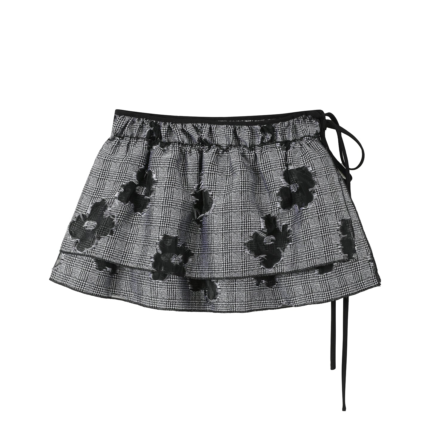 Versatile Lace-up Waist Skirt