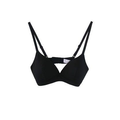 Layered Tulle Triangle Bra Top set-Up