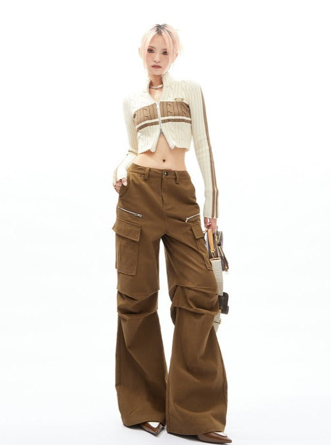 American Relaxed Wide Leg Hip Hop Pants