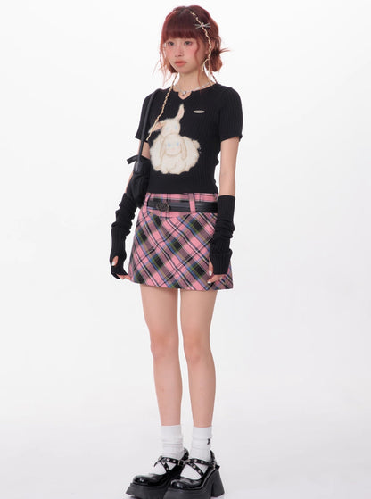 Retro Bunny Sleeve Top