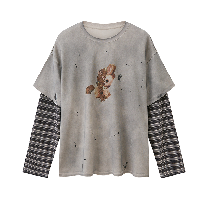 Blooming Soon Spliced Top